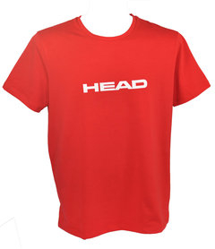 HEAD KOSZULKA SWIMMING TEAM T-SHIRT MAN RED