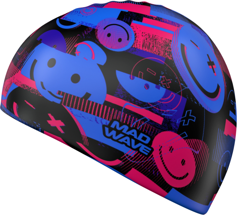 MAD WAVE SILIKONOWY CZEPEK SMILES MULTICOLOR M055536000W