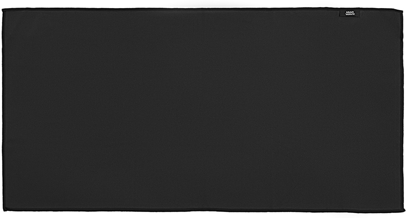 MAD WAVE RĘCZNIK Z MIKROFIBRY  40x80 cm BLACK M073602001W