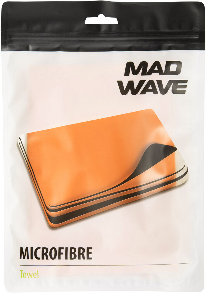 MAD WAVE RĘCZNIK Z MIKROFIBRY  40x80 cm ORANGE M073602007W