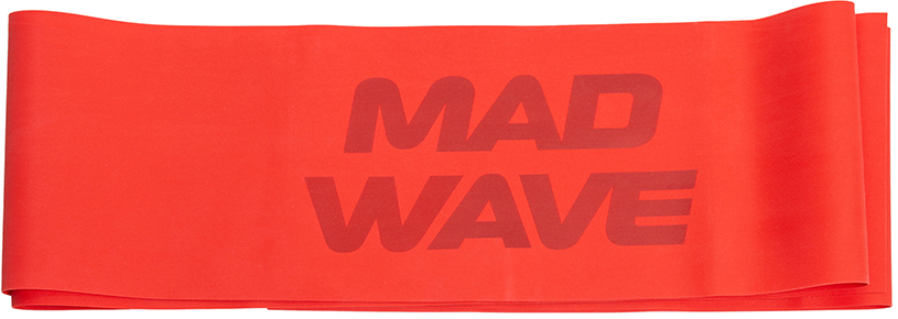 MAD WAVE STRETCH BAND GUMA OPOROWA CZERWONA M133303205W LATEX FREE RESISTANCE BAND