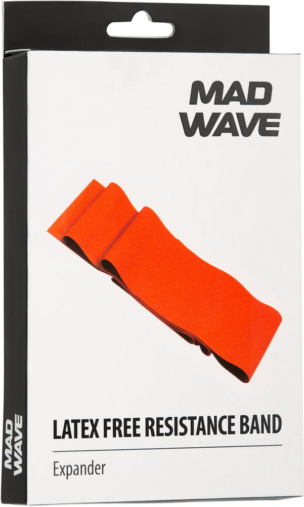 MAD WAVE STRETCH BAND GUMA OPOROWA CZERWONA M133303205W LATEX FREE RESISTANCE BAND
