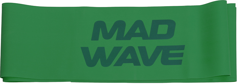 MAD WAVE STRETCH BAND GUMA OPOROWA  M133303501W LATEX FREE RESISTANCE BAND GREEN