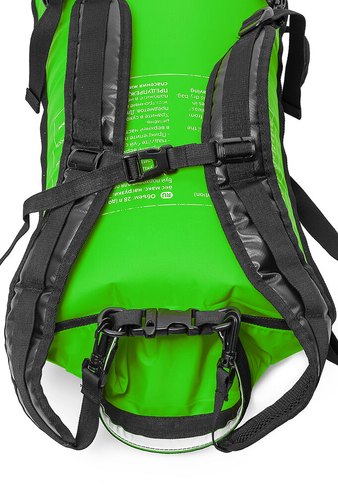 MAD WAVE DMUCHANA BOJA ASEKURACYJNA DRYBAG GREEN M204901010W