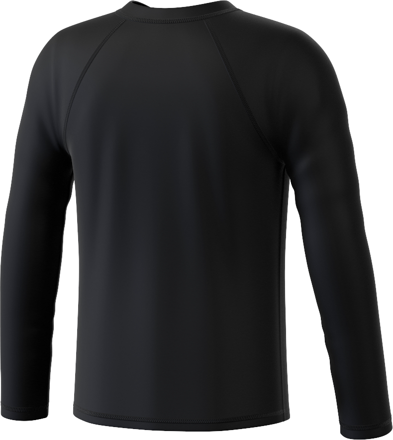 MAD WAVE T-SHIRT LONGSLEEVE MEN  BLACK