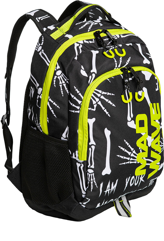 MAD WAVE PLECAK BACKPACK CITY CZARNY WZÓR  42x29x18cm M112903002