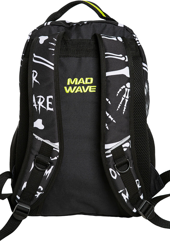 MAD WAVE PLECAK BACKPACK CITY CZARNY WZÓR  42x29x18cm M112903002