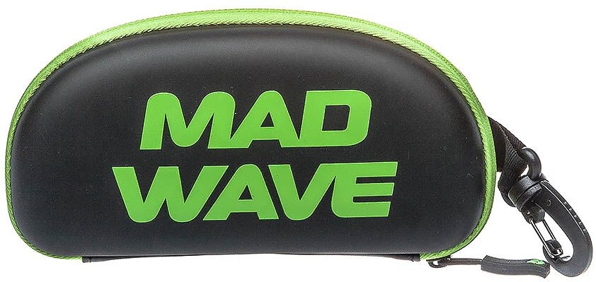 MAD WAVE ETUI NA OKULARKI GOGGLES CASE BLACK GREEN  M070701010W
