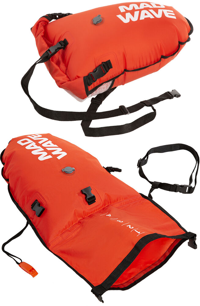 MAD WAVE DMUCHANA BOJA  ASEKURACYJNA TOW FLOAT LONG ORANGE  M204401007W