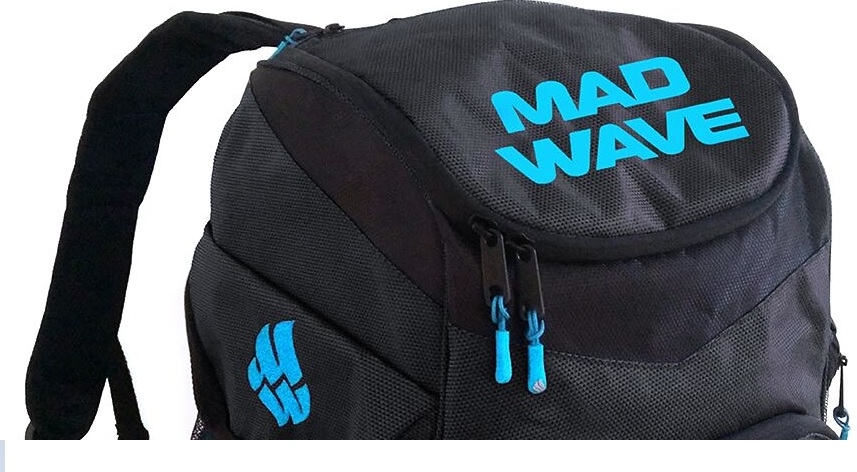 MAD WAVE DUŻY PLECAK BACPACK MAD TEAM  BLACK M11230100W
