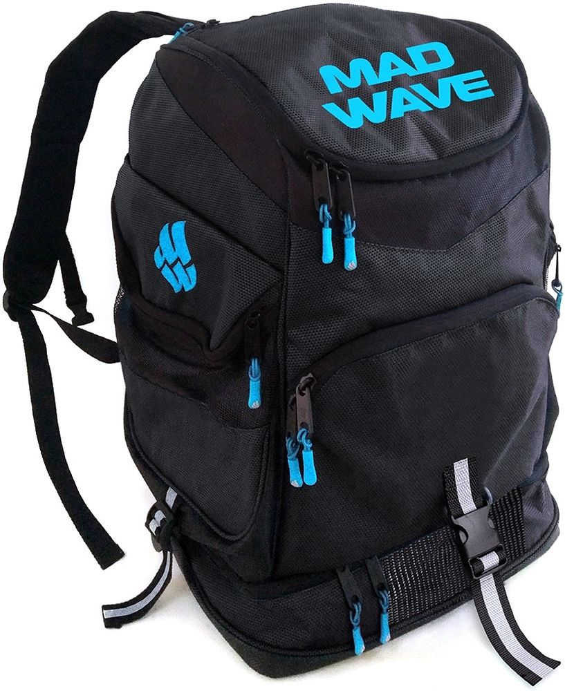 MAD WAVE DUŻY PLECAK BACPACK MAD TEAM  BLACK M11230100W