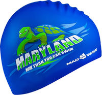 MAD WAVE CZEPEK PŁYWACKI  USA - MARYLAND  BLUE  M055842000W