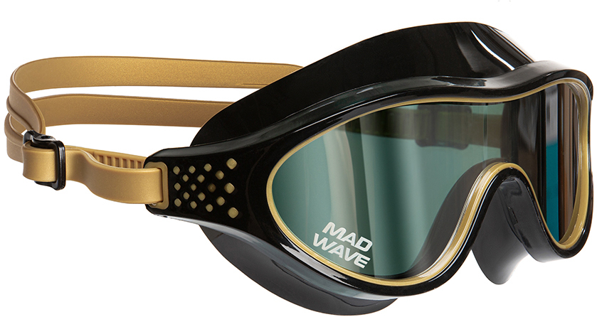 MAD WAVE MASKA DO PŁYWANIA  SHADE MIRROR BLACK M046404004W