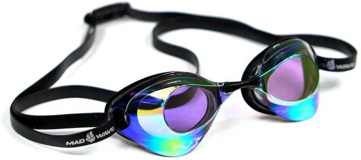 MAD WAVE OKULARY TURBO RACER II RAINBOW