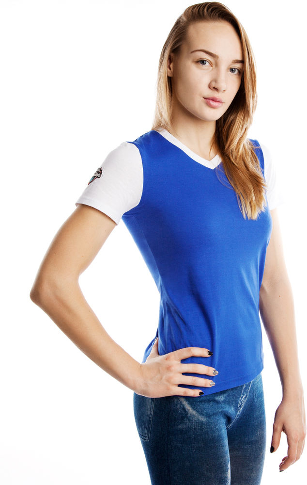 MAD WAVE SPORTOWA KOSZULKA  T-SHIRT PRO blue