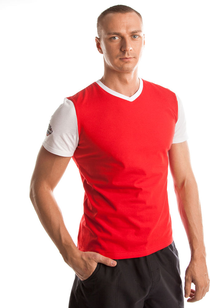 MAD WAVE SPORTOWA KOSZULKA  T-SHIRT PRO red