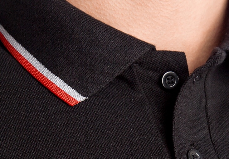 MAD WAVE KOSZULKA POLO SHIRT SOLIDS  BLACK M10230