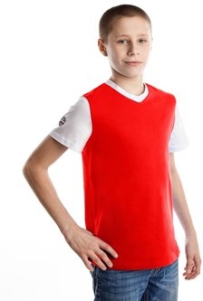 MAD WAVE KOSZULKA JUNIOR T-SHIRT PRO  RED