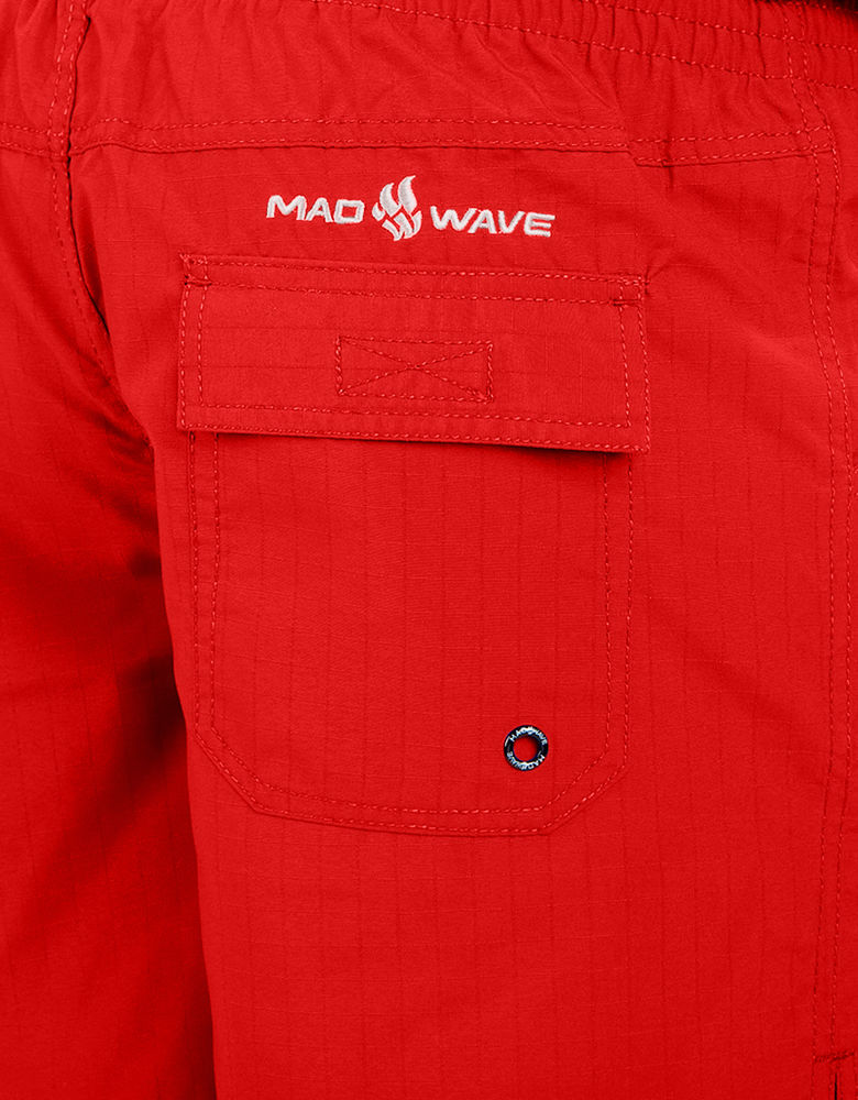 MAD WAVE SPODENKI SWIMMING SHORTS SOLIDS RED M023106