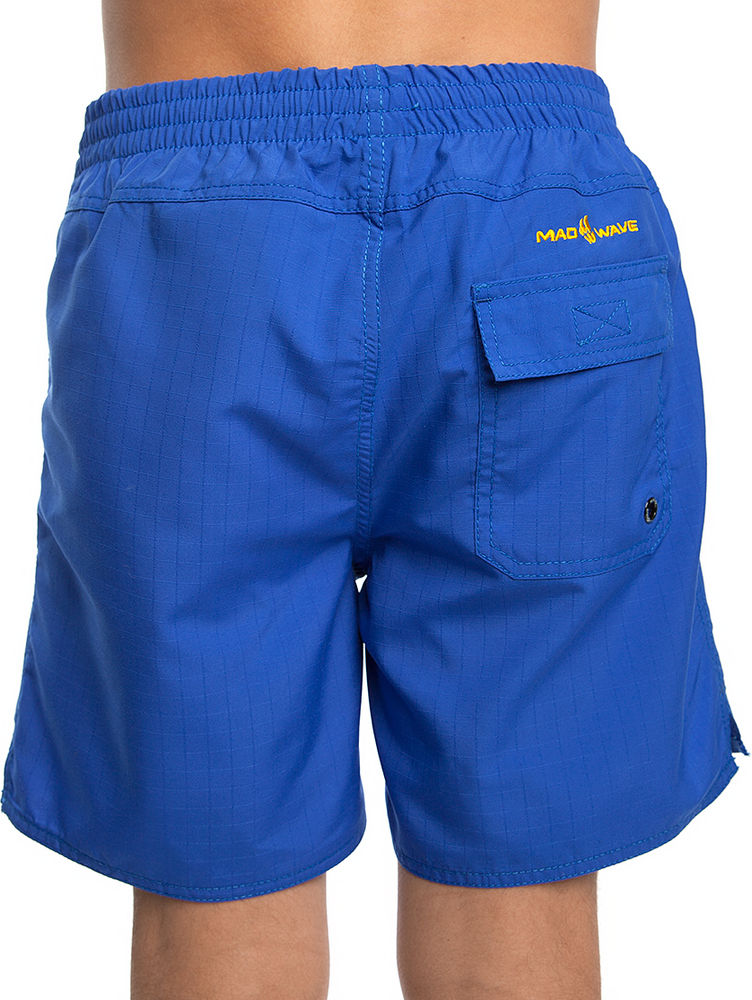MAD WAVE SPODENKI JUNIOR SHORTS SOLIDS L blue  M024051603W  152 cm