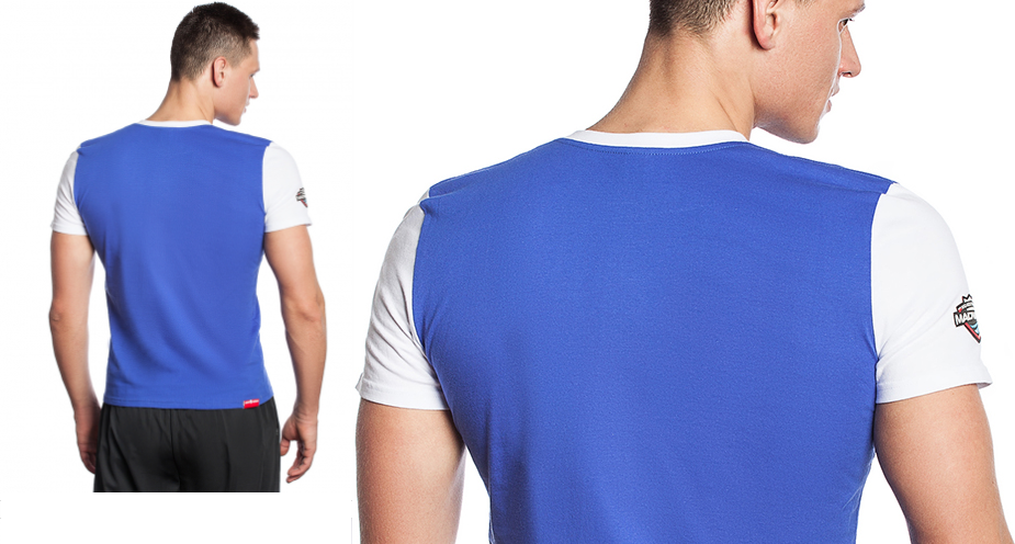MAD WAVE SPORTOWA KOSZULKA  T-SHIRT PRO blue