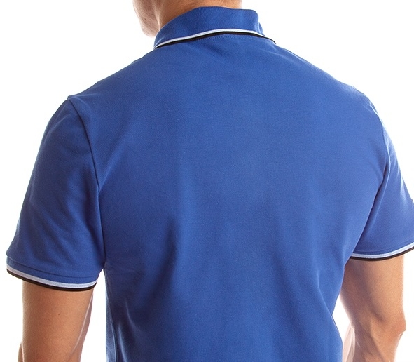 MAD WAVE KOSZULKA POLO SHIRT SOLIDS  BLUE