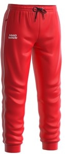 MAD WAVE SPODNIE DRESOWE TRACK PANTS RED