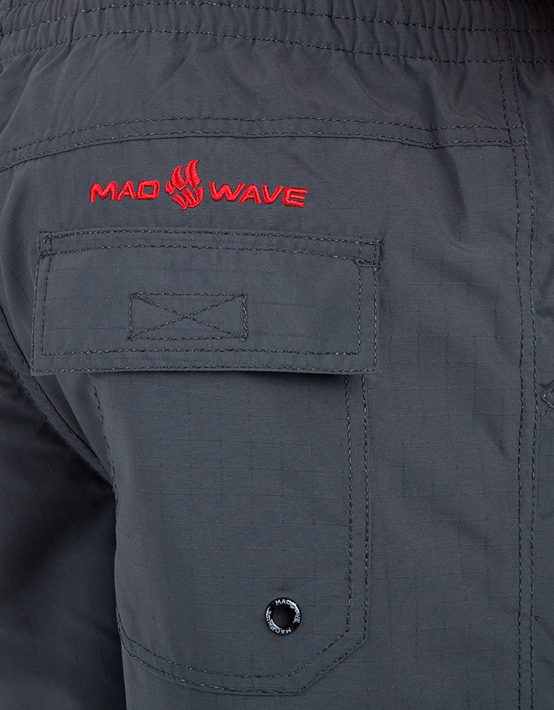MAD WAVE SPODENKI SWIMMING SHORTS SOLIDS GREY M02310