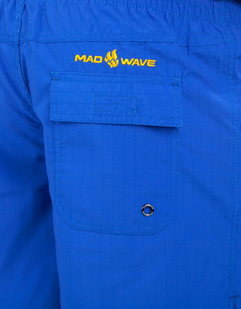 MAD WAVE SPODENKI SWIMMING SHORTS SOLIDS BLUE