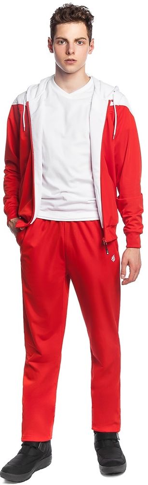 MAD WAVE SPODNIE DRESOWE PANTS PROS red