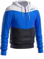 MAD WAVE ROZPINANA BLUZA SPORTOWA JUNIOR PROS BLUE/BK