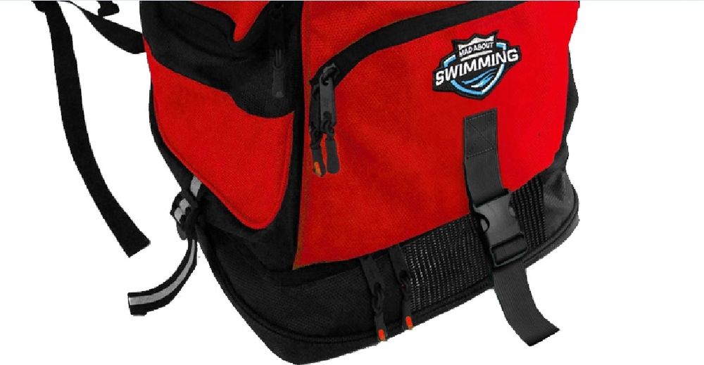 MAD WAVE DUŻY PLECAK BACPACK MAD TEAM  RED M11230105W