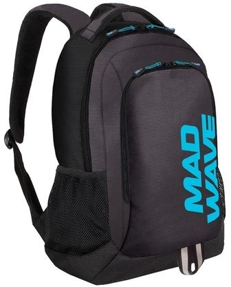 MAD WAVE PLECAK BACKPACK CITY BLACK  42x29x18 cm M112903001