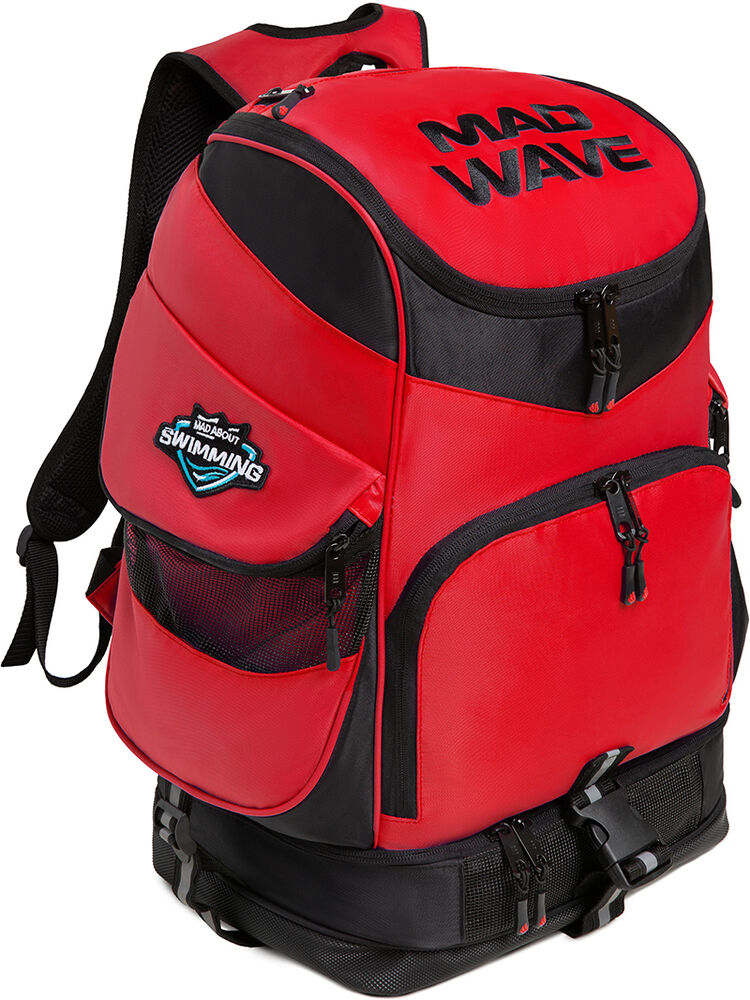 MAD WAVE DUŻY PLECAK BACPACK MAD TEAM  RED M11230105W