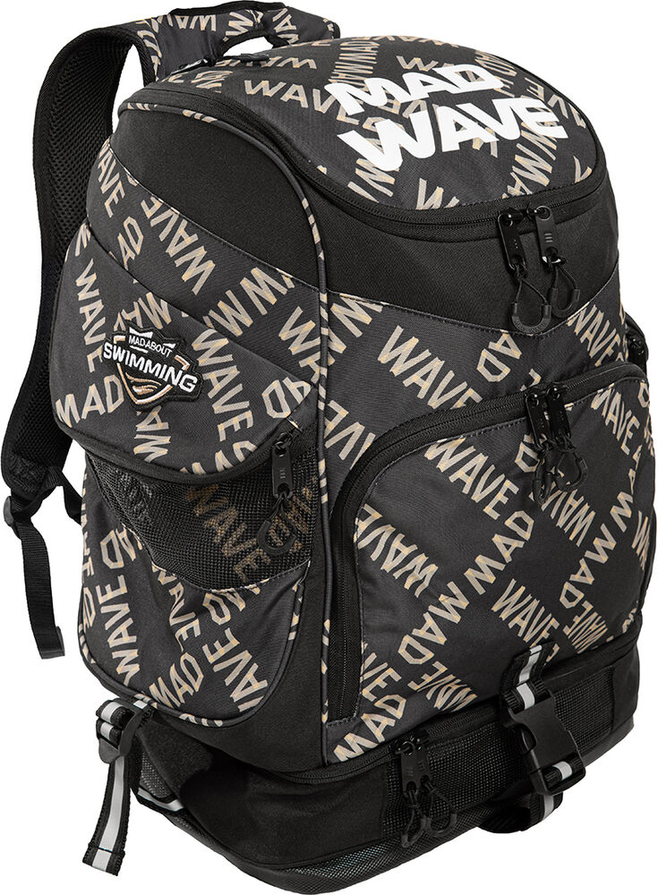 MAD WAVE DUŻY PLECAK BACPACK MAD TEAM BLACK M112503001W
