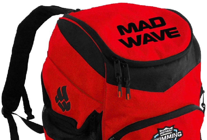 MAD WAVE DUŻY PLECAK BACPACK MAD TEAM  RED M11230105W