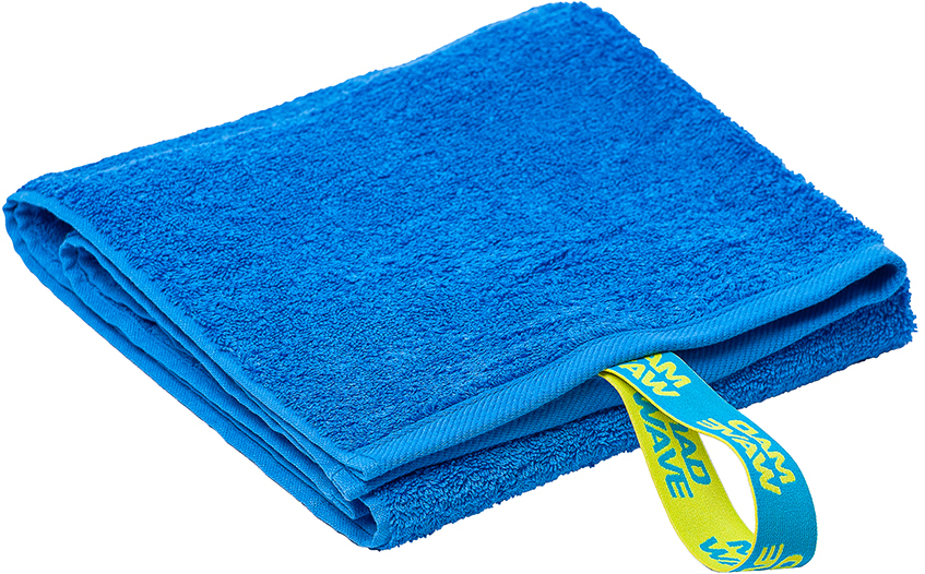 MAD WAVE RĘCZNIK Z MIĘKKIEJ BAWEŁNY FROTTE NIEBIESKI  50*100CM M076201104W