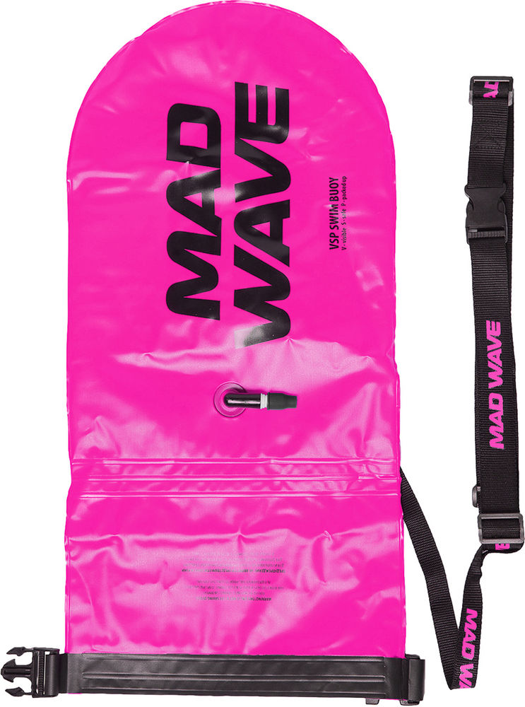 MAD WAVE DMUCHANA BOJA ASEKURACYJNA VSP Swim Buoy pink M204001011W