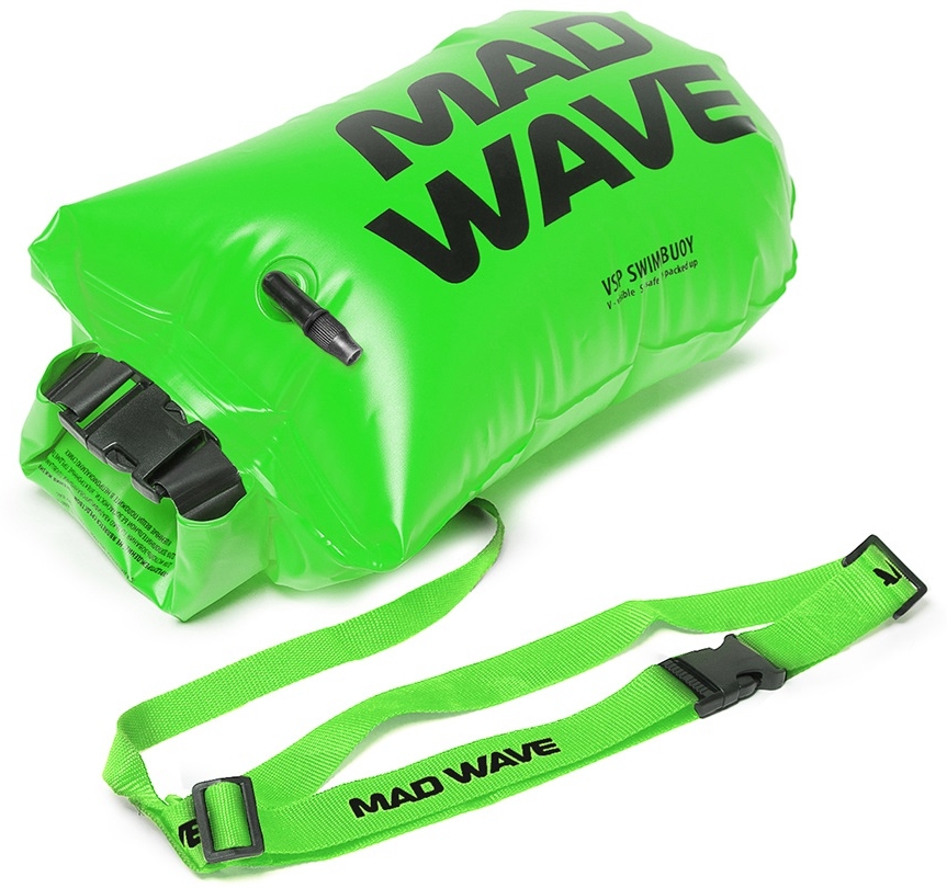 MAD WAVE DMUCHANA BOJA ASEKURACYJNA VSP Swim Buoy green M204001010W