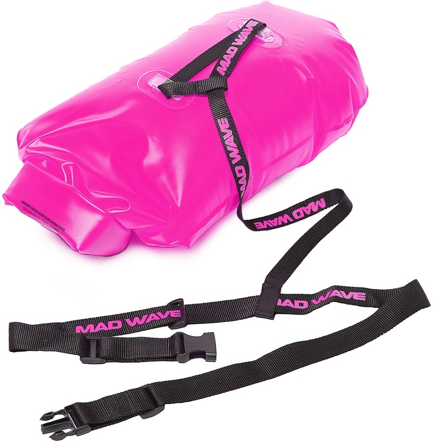 MAD WAVE DMUCHANA BOJA ASEKURACYJNA VSP Swim Buoy pink M204001011W