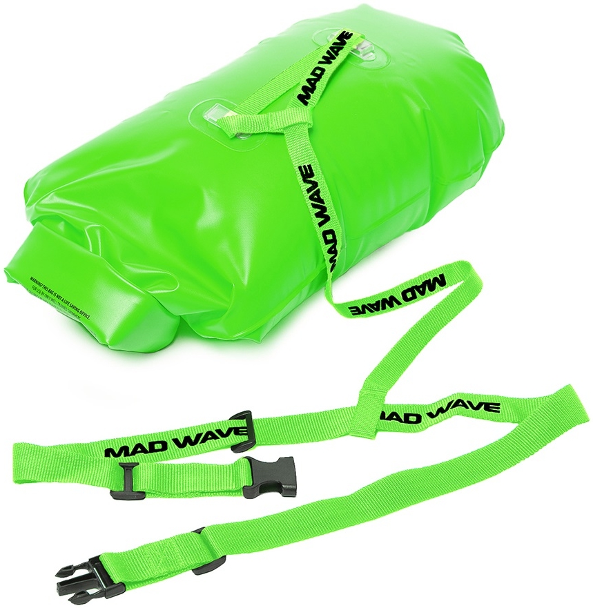 MAD WAVE DMUCHANA BOJA ASEKURACYJNA VSP Swim Buoy green M204001010W