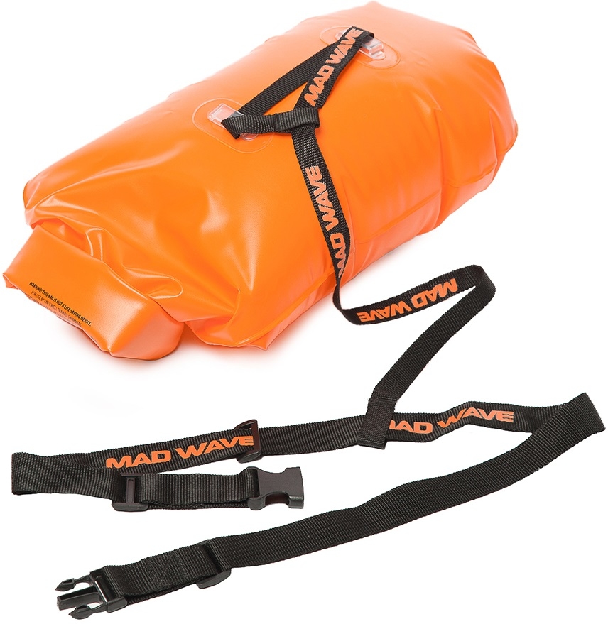 MAD WAVE DMUCHANA BOJA ASEKURACYJNA VSP Swim Buoy orange M204001007W