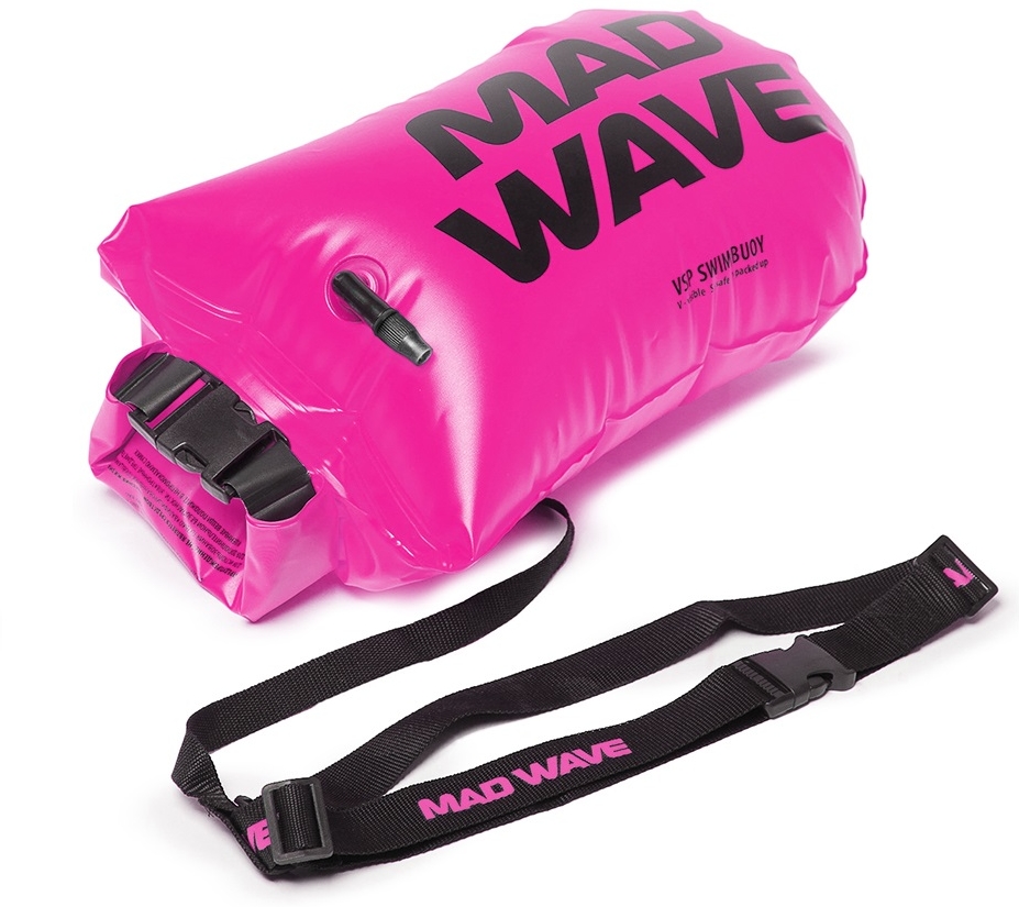 MAD WAVE DMUCHANA BOJA ASEKURACYJNA VSP Swim Buoy pink M204001011W