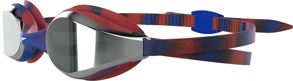 SPEEDO OKULARY PŁYWACKIE JUNIOR HYPE FLYER MIRROR  8-7750316411 NAVY/RED/GREY