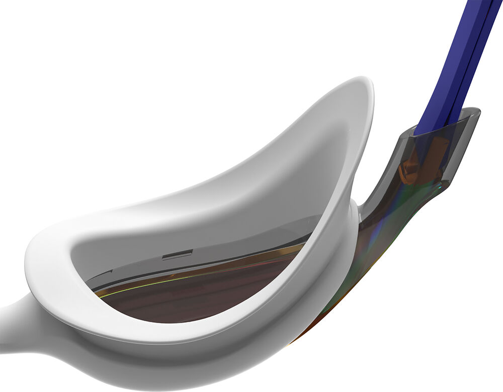 SPEEDO OKULARY PŁYWACKIE VUE MIR GOG AU WHITE/BLUE 8-1096016674