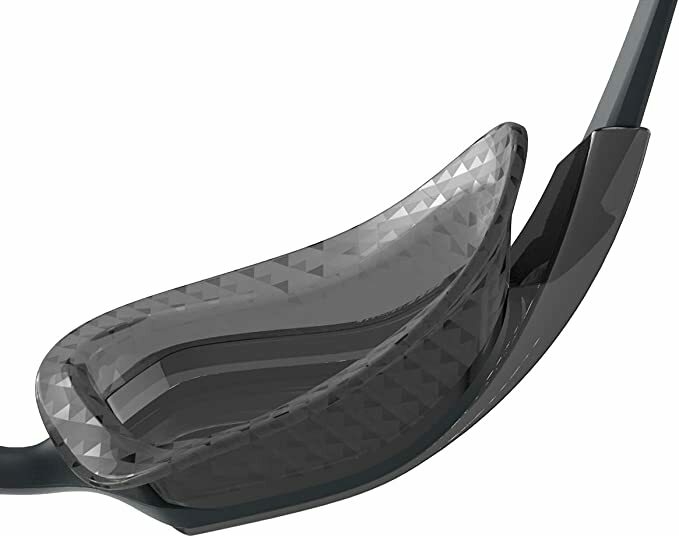 SPEEDO OKULARY PŁYWACKIE AQUAPULSE PRO GOG AU oxid grey phoenix red smoke 8-12264D640