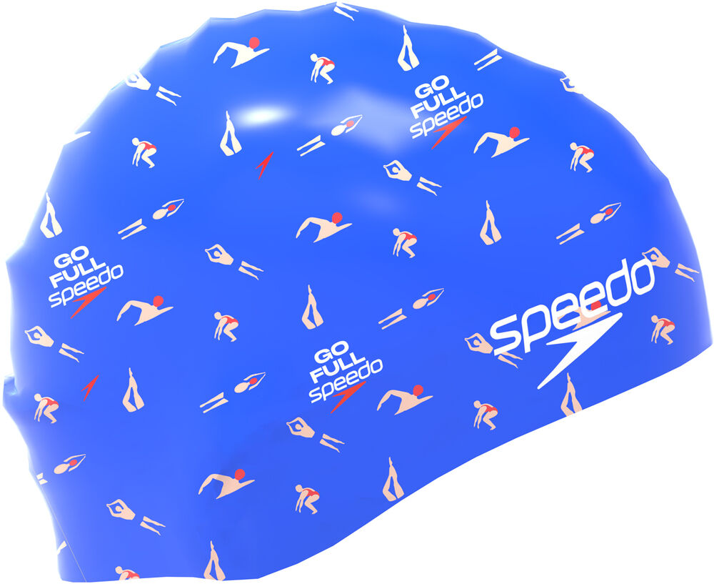 SPEEDO CZEPEK SLOGAN PRINT  8-0838500764 RED/BLUE