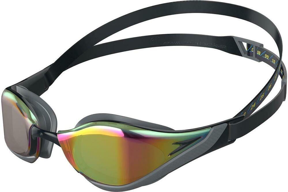 SPEEDO OKULARY FASTSKIN PURE FOCUS MIRROR 8-1177815523 BLACK COOL GREY RUBY