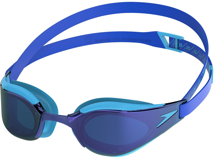 SPEEDO OKULARY FASTSKIN HYPER ELITE JUNIOR MIRROR  8-1282116553  BLUE