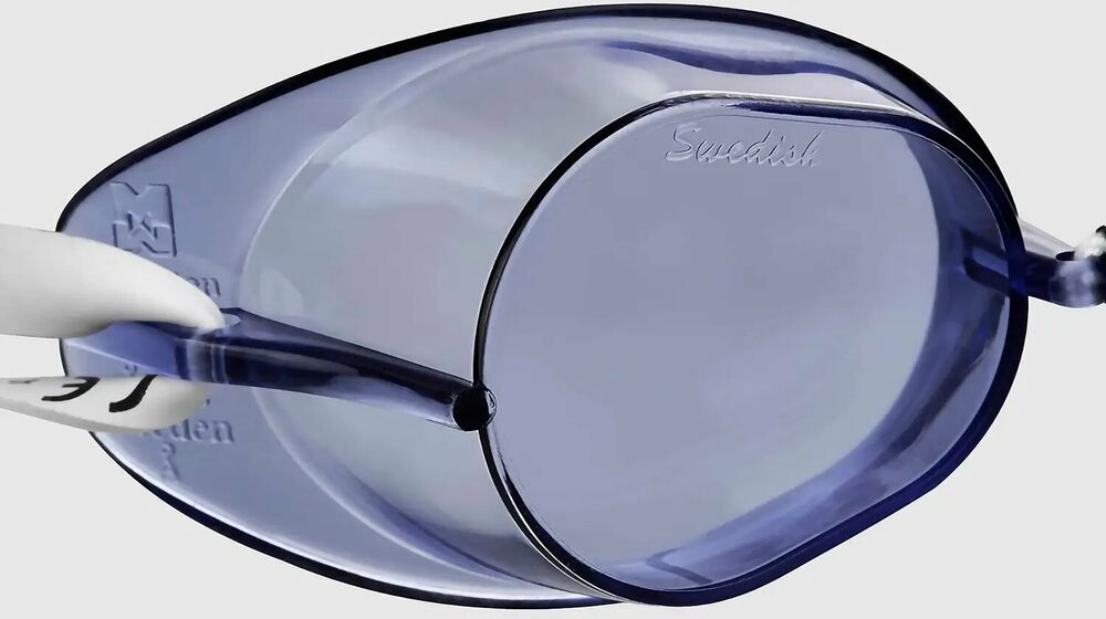 SPEEDO OKULARKI SZWEDKI NIEBIESKIE  8-00413410030  swedish white blue